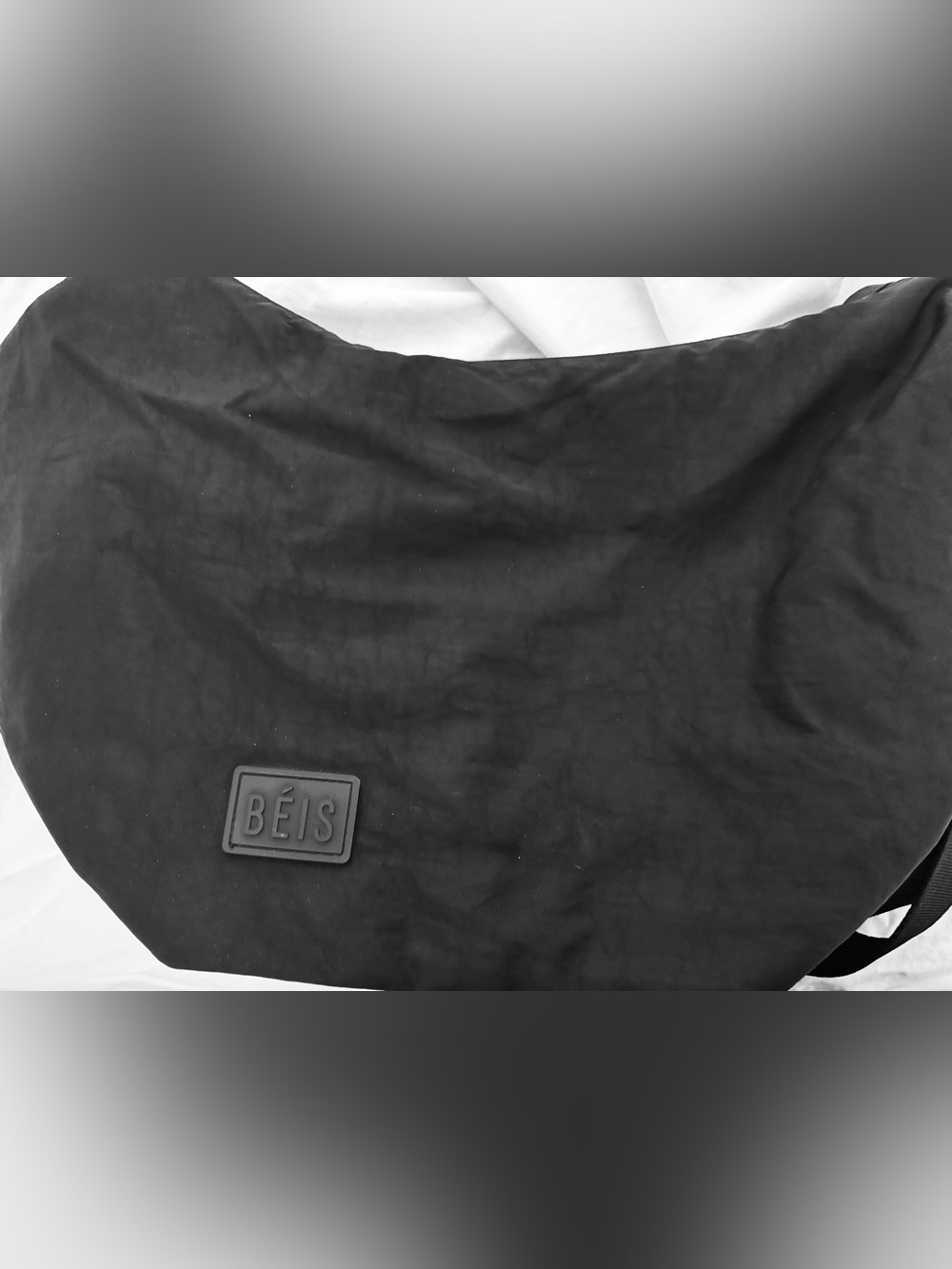 BEIS Black Duffel Sling Bag
